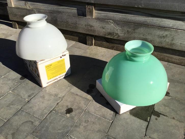 Opaline lampenkappen, Antiek en Kunst, Antiek | Verlichting, Ophalen of Verzenden