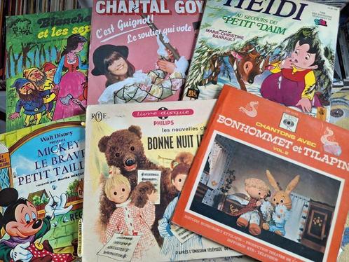Lot 60 x 7" Vinyl Single - Pour Les Enfants 45 RPM, Cd's en Dvd's, Vinyl | Kinderen en Jeugd, Gebruikt, Verhaal of Sprookje, 3 tot 5 jaar