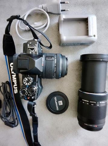 Kit Olympus OM-D E-M10 Mark II, micro caméra 4/3, faibles cl, Enlèvement ou Envoi, Comme neuf, Compact, Olympus