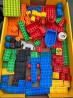 Groot lot duplo met kleine bouwplaat mannetjes auto’s enz., Duplo, Ophalen of Verzenden