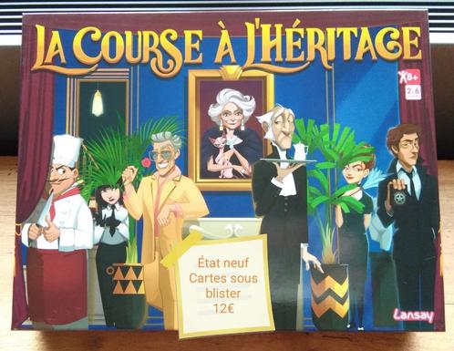 Jeu La course à l'héritage, Hobby en Vrije tijd, Gezelschapsspellen | Bordspellen, Nieuw, Ophalen of Verzenden