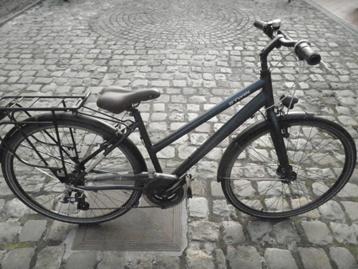 Dames City bike Blauw  Hoprider 100,  21V Alles Lezen Aub. beschikbaar voor biedingen
