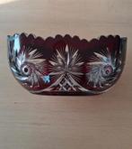 Vintage kristallen schaal, Ophalen of Verzenden