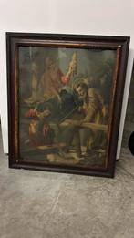Religieuze prent/schilderij, Ophalen