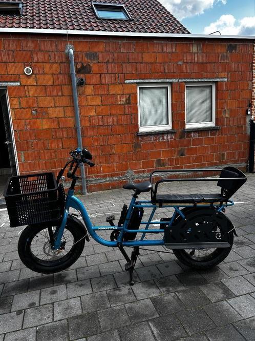 Monkeybike, Fietsen en Brommers, Elektrische fietsen, Zo goed als nieuw, Overige merken, 30 tot 50 km per accu, Ophalen