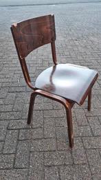 36 houten stapel art deco horeca cafe bistro stoelen vintage, Ophalen of Verzenden