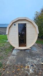 Sauna Barrel 2M Gratis Levering en Plaatsing, Sport en Fitness, Ophalen of Verzenden, Nieuw