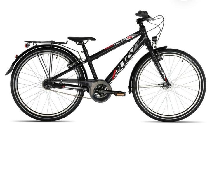 Jongensfiets 8j/130cm PUKY CYKE ALU Light 24" 3-speed, Fietsen en Brommers, Fietsen | Jongens, Handrem, Versnellingen, Ophalen