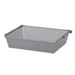 4 paniers en fil de fer fin gris Ikea Komplement, Comme neuf, Enlèvement, 50 à 100 cm, Métal