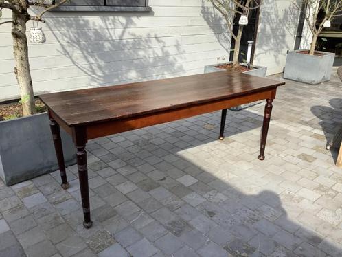 Oude boerentafel, Huis en Inrichting, Tafels | Eettafels, Gebruikt, Ophalen