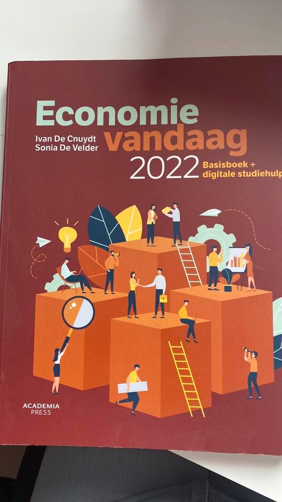 Ivan De Cnuydt - Economie vandaag 2022, Boeken, Economie, Management en Marketing, Ophalen of Verzenden