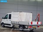 Volkswagen Crafter 177pk Open laadbak Dubbel Cabine Kraan Ca, Auto's, Gebruikt, Euro 6, 4 cilinders, Volkswagen