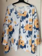 Blouse met grote bloemen - Grote maten, Kleding | Dames, Grote Maten, Ophalen of Verzenden, Nieuw, Blouse of Tuniek