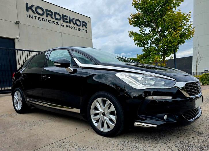Citroën DS5 2.0HDi 181PK, Auto's, Citroën, Particulier, DS5, USB, Diesel, Euro 6, 5 deurs, Automaat, Zwart, Zwart, Voorwielaandrijving