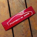 Emaille Schild PORSCHE 928 Dealer Reclamebord Plaque Wapen, Verzamelen, Verzenden, Gebruikt, Reclamebord