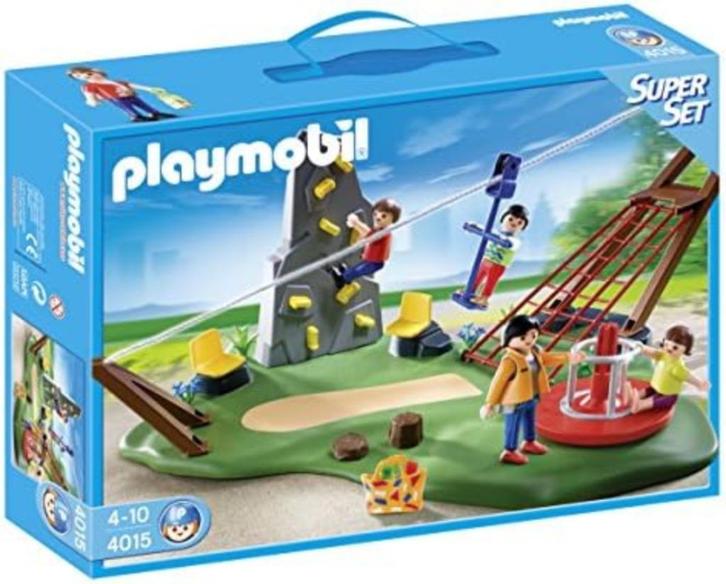 PLAYMOBIL Superset Recreatiepark - 4015, Kinderen en Baby's, Speelgoed | Playmobil, Zo goed als nieuw, Complete set, Ophalen of Verzenden