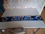 Club brugge sjaal en hart voor blauw en zwart, Ophalen of Verzenden, Zo goed als nieuw