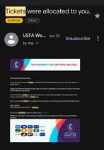 2x Tickets – Spain vs Belgium | UEFA Women’s Euro 07.07.2025, Twee personen
