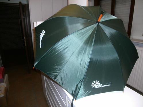 Paraplu Hotel International, Handtassen en Accessoires, Paraplu's, Nieuw, Groen, Ophalen of Verzenden