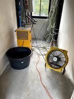 Bouwdroger DF800 en DF400 en ventilator, Ophalen of Verzenden