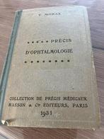 Précis d’ophtalmologie V. Morax 1931, Ophalen