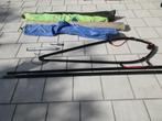 Pak 4 zeilen, wishbone, windsurfmast, Complete set, 5 tot 7 m², Gebruikt, Met draagtas