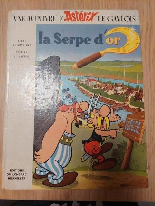 Astérix - La Serpe d'Or (oude editie 1963) - Dargaud/L, Boeken, Stripverhalen, Gelezen, Eén stripboek, Ophalen of Verzenden