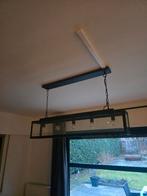 Te koop hanglamp zwart industrieel, Huis en Inrichting, Ophalen, Gebruikt, Glas