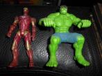 Iron Man + Hulk +-12 cm, Kinderen en Baby's, Speelgoed | Actiefiguren, Ophalen of Verzenden