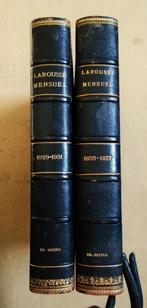 Larousse mensuel illustré - 72 éditions - 2 vols. -1929>1937, Livres, Autres types, Utilisé, Enlèvement ou Envoi