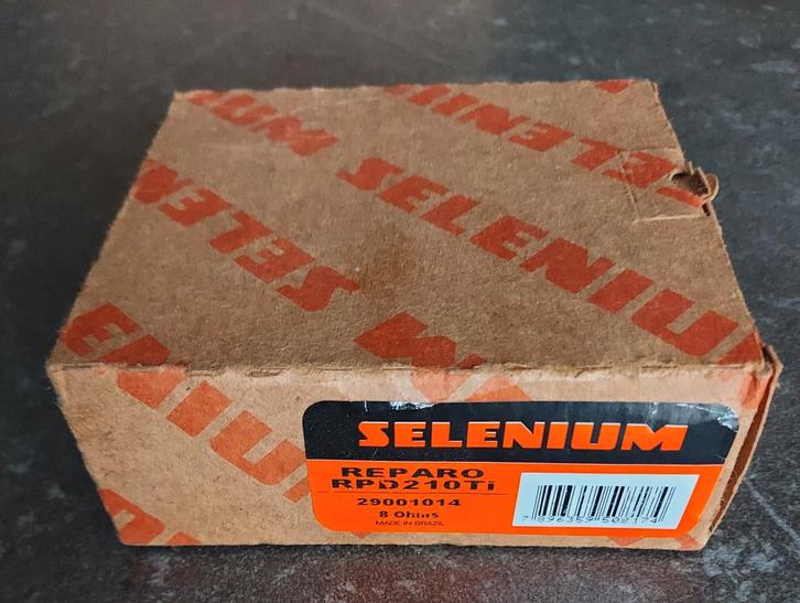 Selenium RPD210TI Replacement Diaphragm, Audio, Tv en Foto, Converters, Nieuw, Ophalen of Verzenden