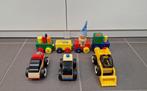 Set speel auto's en trein van haba, Kinderen en Baby's, Speelgoed |Speelgoedvoertuigen, Gebruikt, Ophalen of Verzenden