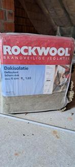 Rockwool delta plaat schuin dak, Bricolage & Construction, Isolation & Étanchéité, Isolation de toiture, 4 à 8 cm, Enlèvement
