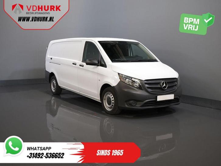 Mercedes-Benz Vito 116 CDI Aut. L2 BPM VRIJ! Carplay/ Stoelv, Auto's, Bestelwagens en Lichte vracht, Bedrijf, ABS, Airconditioning