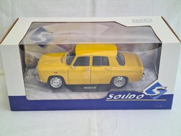 Renault 8S Geel 1968 Solido 1:18 beschikbaar voor biedingen