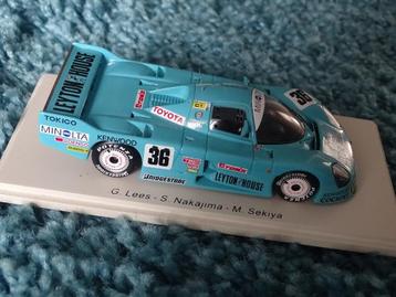 Toyota 86C Le mans 1986 spark 1/43 Rare. 