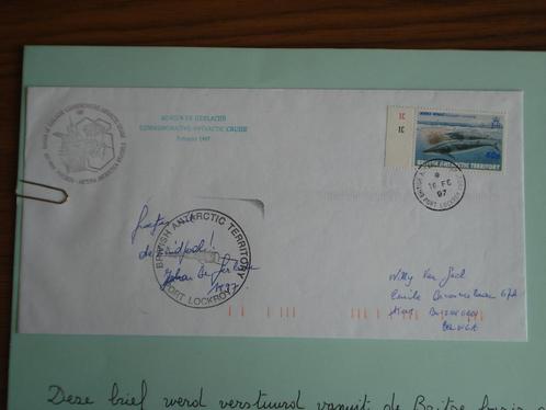 Brief van uit de Zuidpool verzonden met speciale stempel ?, Antiek en Kunst, Curiosa en Brocante, Ophalen of Verzenden