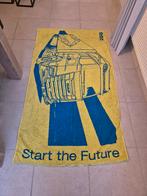 Strandhanddoek/ grote handdoek DAF, Ophalen of Verzenden, Nieuw, Geel, Handdoek