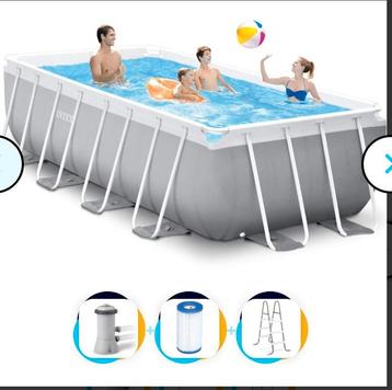 Piscine Intex 4 x 2 x 1, Enlèvement, Comme neuf