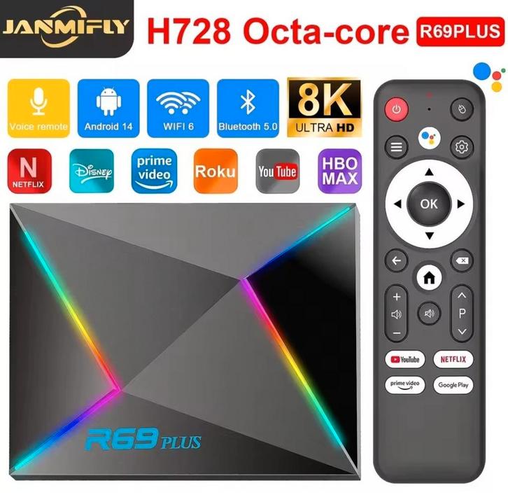 Android TV box (4gb-32gb), Audio, Tv en Foto, Mediaspelers, Nieuw, HDMI, Ophalen of Verzenden