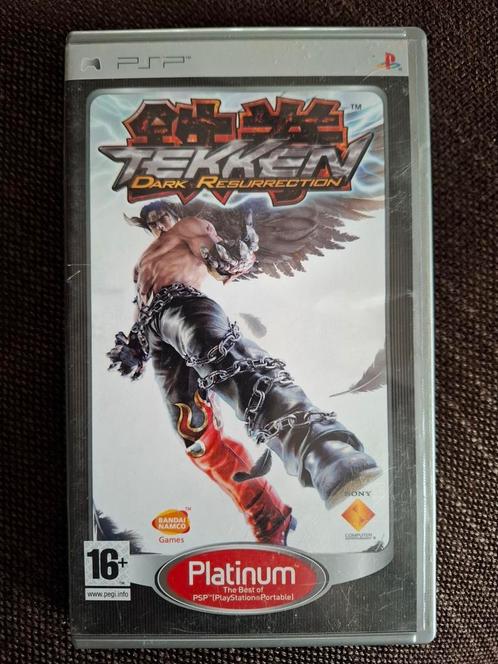 PSP Tekken - Dark Resurrection (compleet), Games en Spelcomputers, Games | Sony PlayStation Portable, Zo goed als nieuw, Ophalen of Verzenden