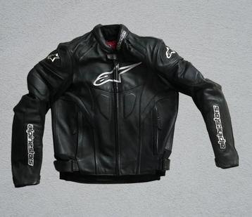 Alpinestars leren jas voor heren, maat EUR50