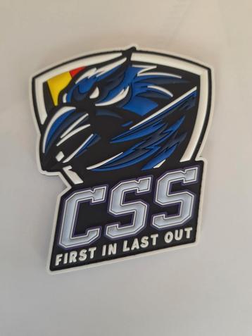 patch 15Wing  CSS FIRST IN LAST OUT 3D PVC GLOW IN The Dark beschikbaar voor biedingen
