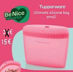 Tupperware ultimate silicone bag small, Huis en Inrichting, Keuken | Tupperware, Ophalen of Verzenden, Nieuw