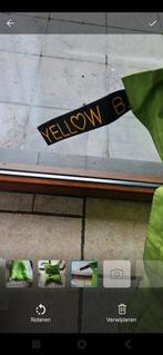 Groene zitzak Yellow B., Huis en Inrichting, Zitzakken, Ophalen, Zo goed als nieuw, Zitzak