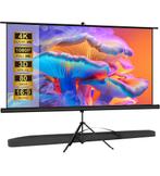 Écran vidéo projecteur TOILE 80 pouces, Audio, Tv en Foto, Beamers, Ophalen, Nieuw, Ultra HD (4K), Overige technologie