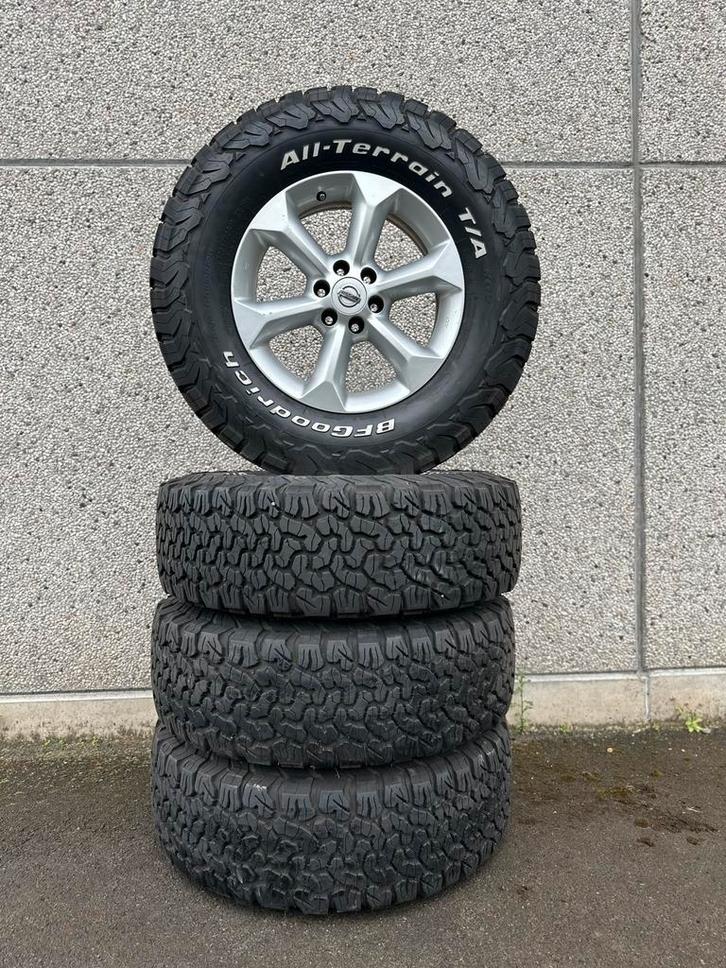 BFGoodrich banden met Nissan Navara-velgen, Auto-onderdelen, Banden en Velgen, Banden en Velgen, All Season, 17 inch, 265 mm, Ophalen of Verzenden