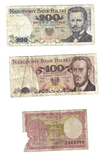 Bankbiljetten beschikbaar voor biedingen