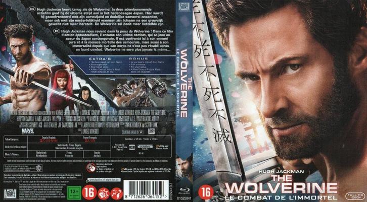the wolverine (blu-ray) nieuw, Cd's en Dvd's, Blu-ray, Zo goed als nieuw, Actie, Ophalen of Verzenden