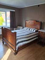 Slaapkamer, nachttafel, kast en commode, Huis en Inrichting, Ophalen, Gebruikt, 90 cm, Bruin
